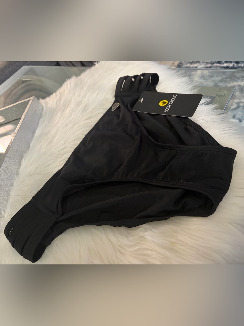 Body Glove Black Women's Strappy Swim Bottoms